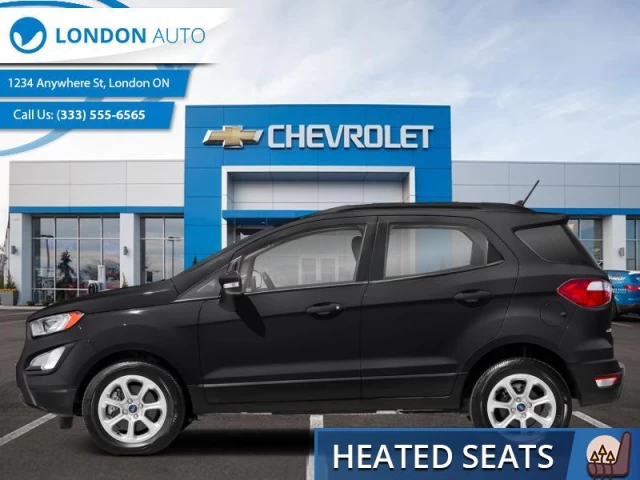 Ford EcoSport SE FWD  - Sunroof - Heated Seats - $201 B/W 2019