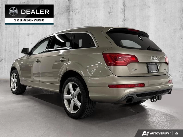 Audi Q7 3.0L TDI Vorsprung Quattro  - Sunroof - $153 B/W 2015