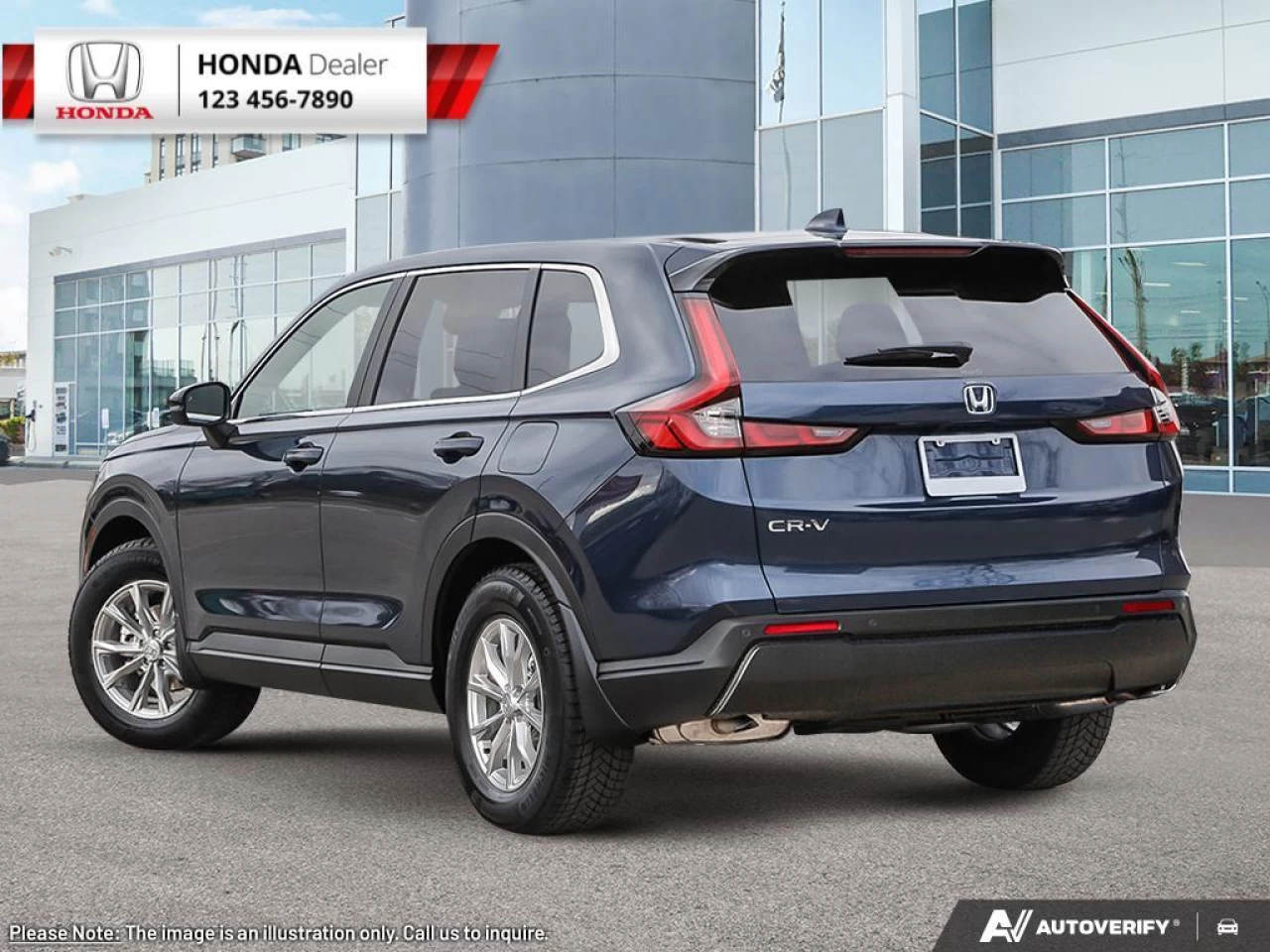 2023 Honda CR-V EX-L  - Sunroof - Heated Seats - $287 B/W Main Image