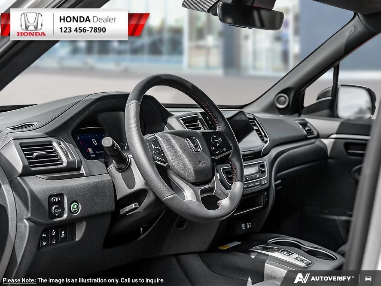 2023 Honda Passport Touring  - NAVIGATION - Cooled Seats - $354 B/W Main Image