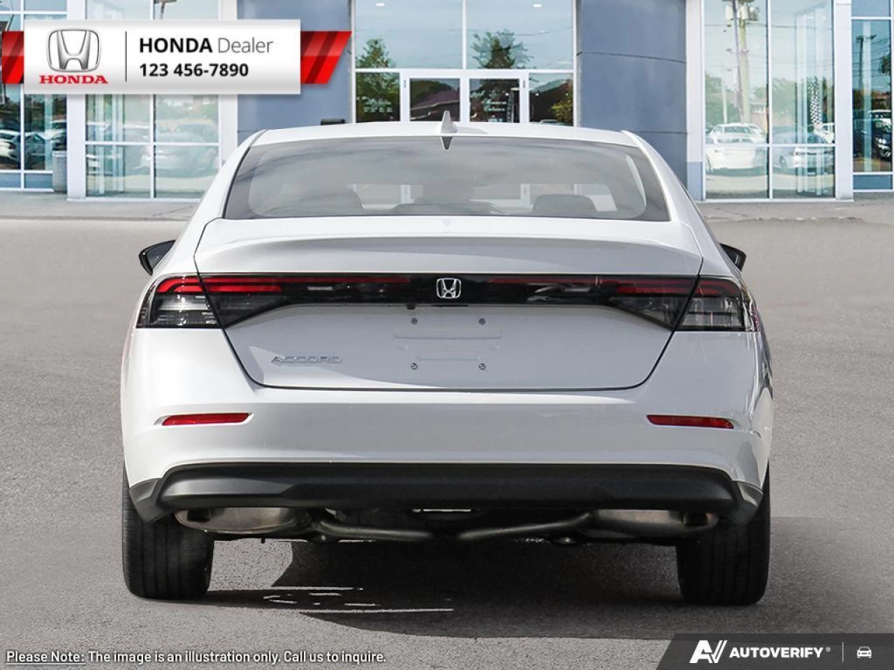 2023 Honda Accord Sedan EX  - Sunroof - Heated Seats - $247 B/W Main Image