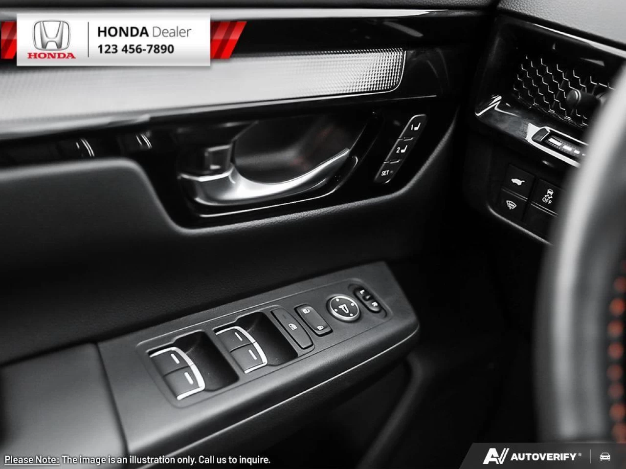 2023 Honda CR-V Hybrid Touring  - NAVIGATION - Leather Seats - $325 B/W Main Image