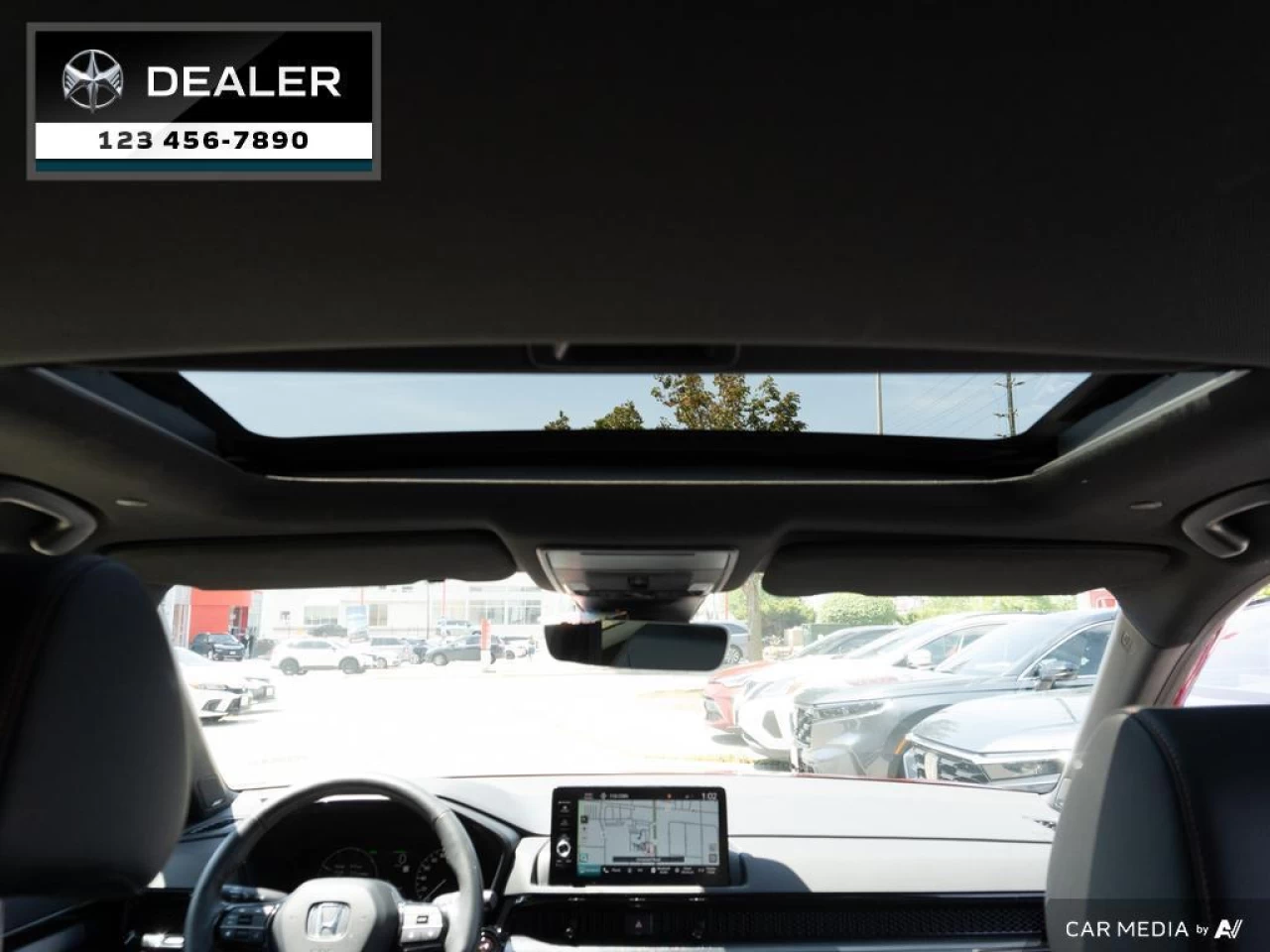 2023 Honda CR-V Hybrid Touring  - NAVIGATION - Leather Seats - $230 B/W Main Image