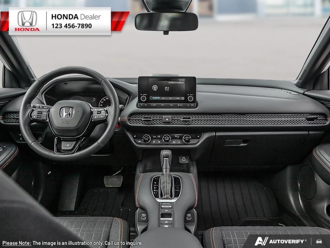 2023 Honda HR-V Sport  - Sunroof - Heated Seats - $257 B/W Main Image