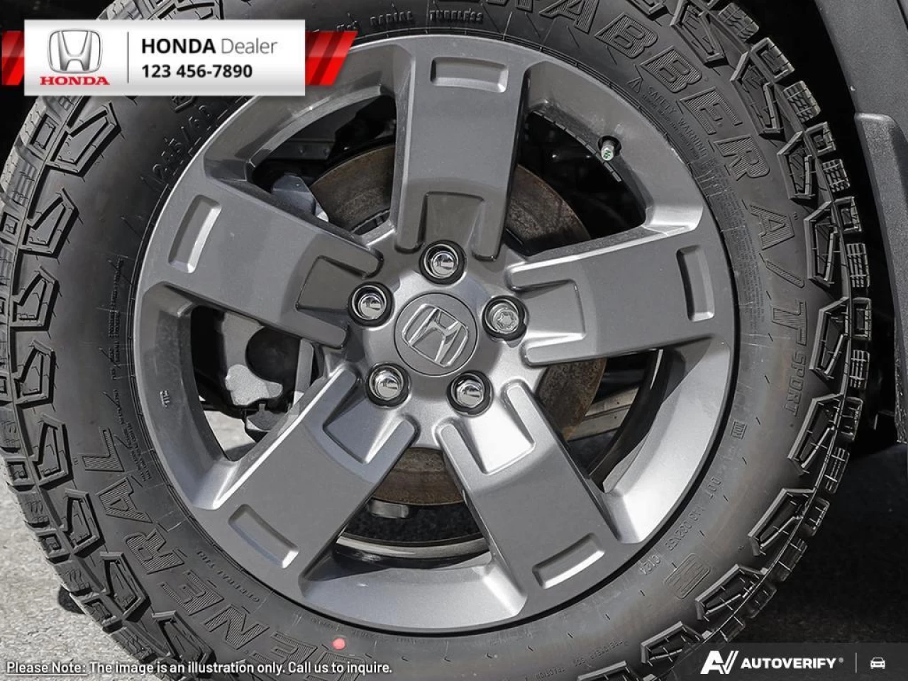 2023 Honda Ridgeline Touring  - Cooled Seats -  Navigation - $373 B/W Main Image