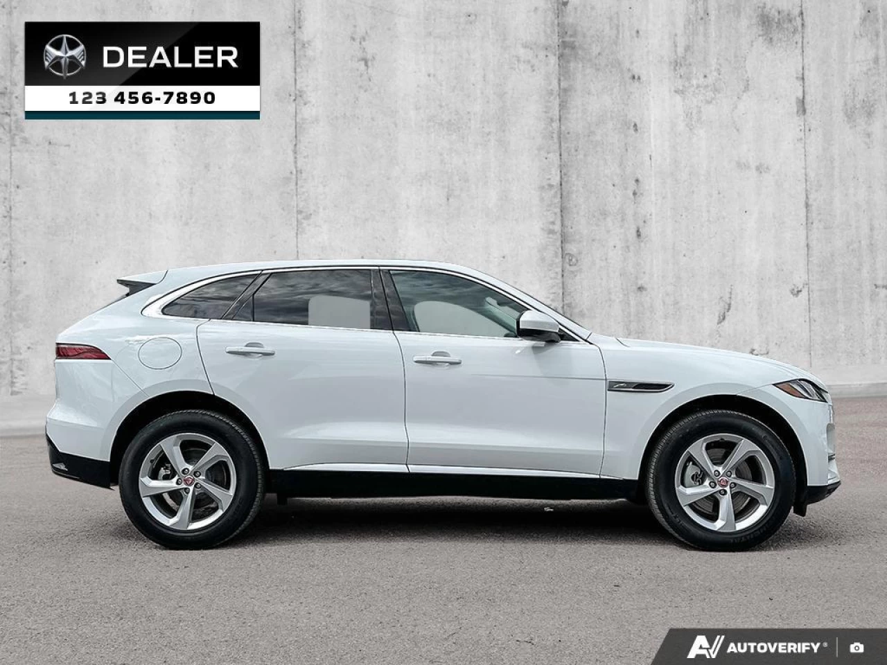 2023 Jaguar F-Pace P250 S  - Sunroof - Leather Seats - $409 B/W Main Image