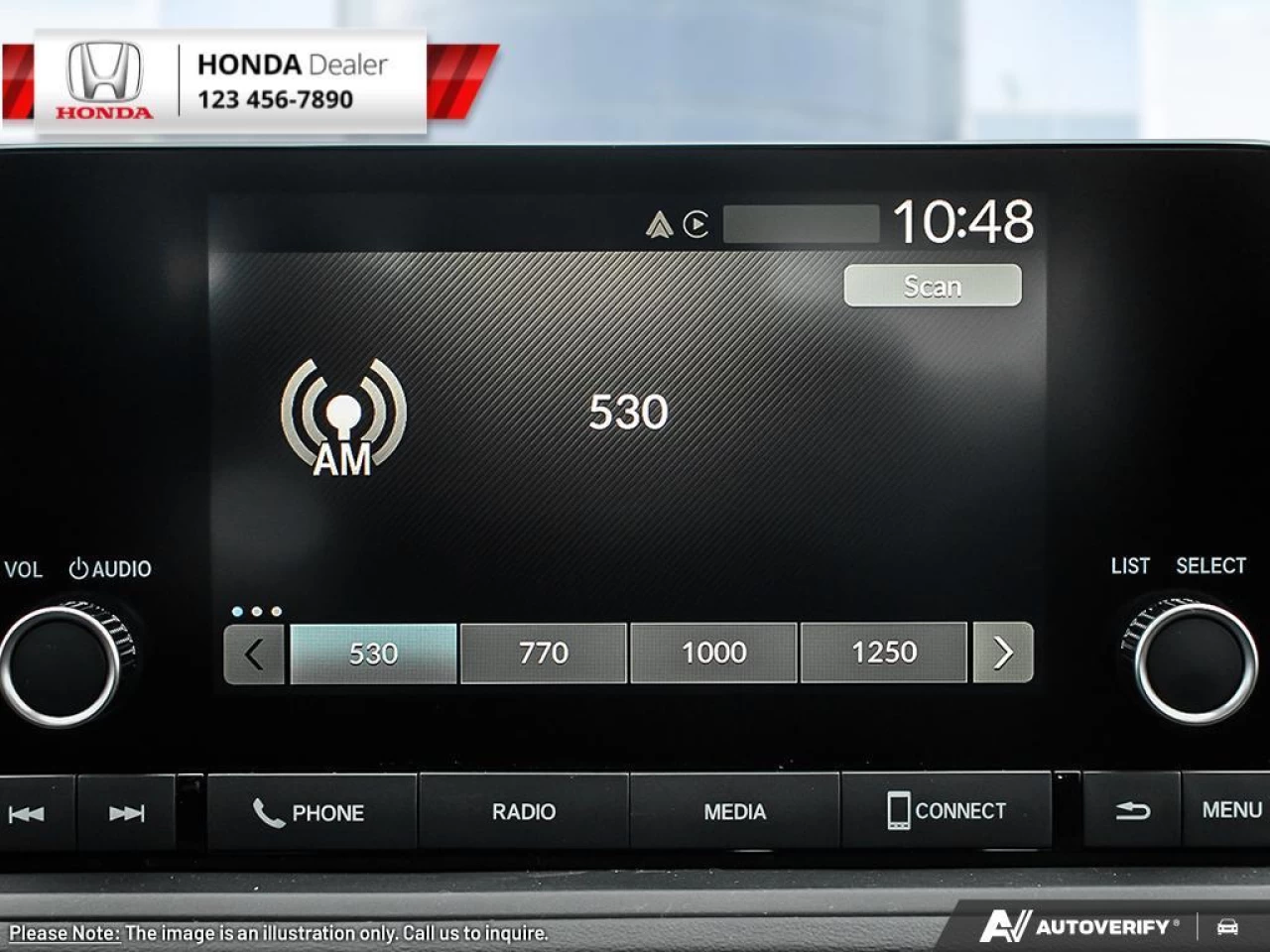 2023 Honda Accord Sedan EX  - Sunroof - Heated Seats - $244 B/W Main Image