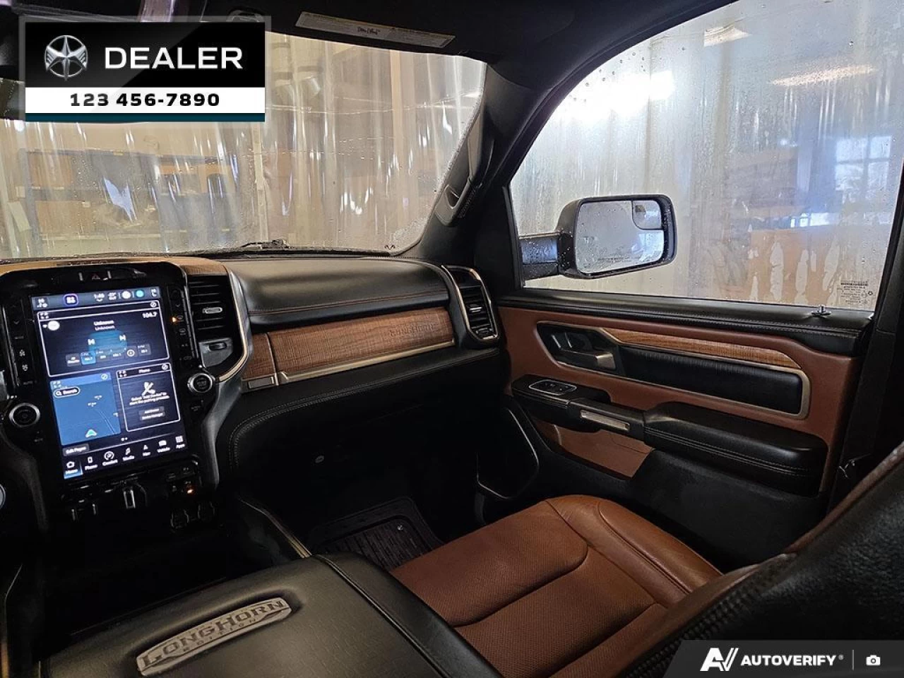 2022 Ram 1500 Longhorn  - Cooled Seats - Leather Seats - $434 B/W Main Image