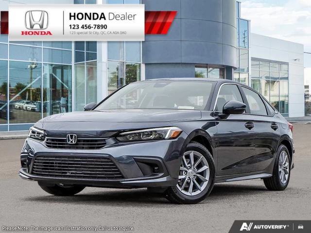 Honda Civic Sedan EX  - Sunroof - Heated Seats - $203 B/W 2023