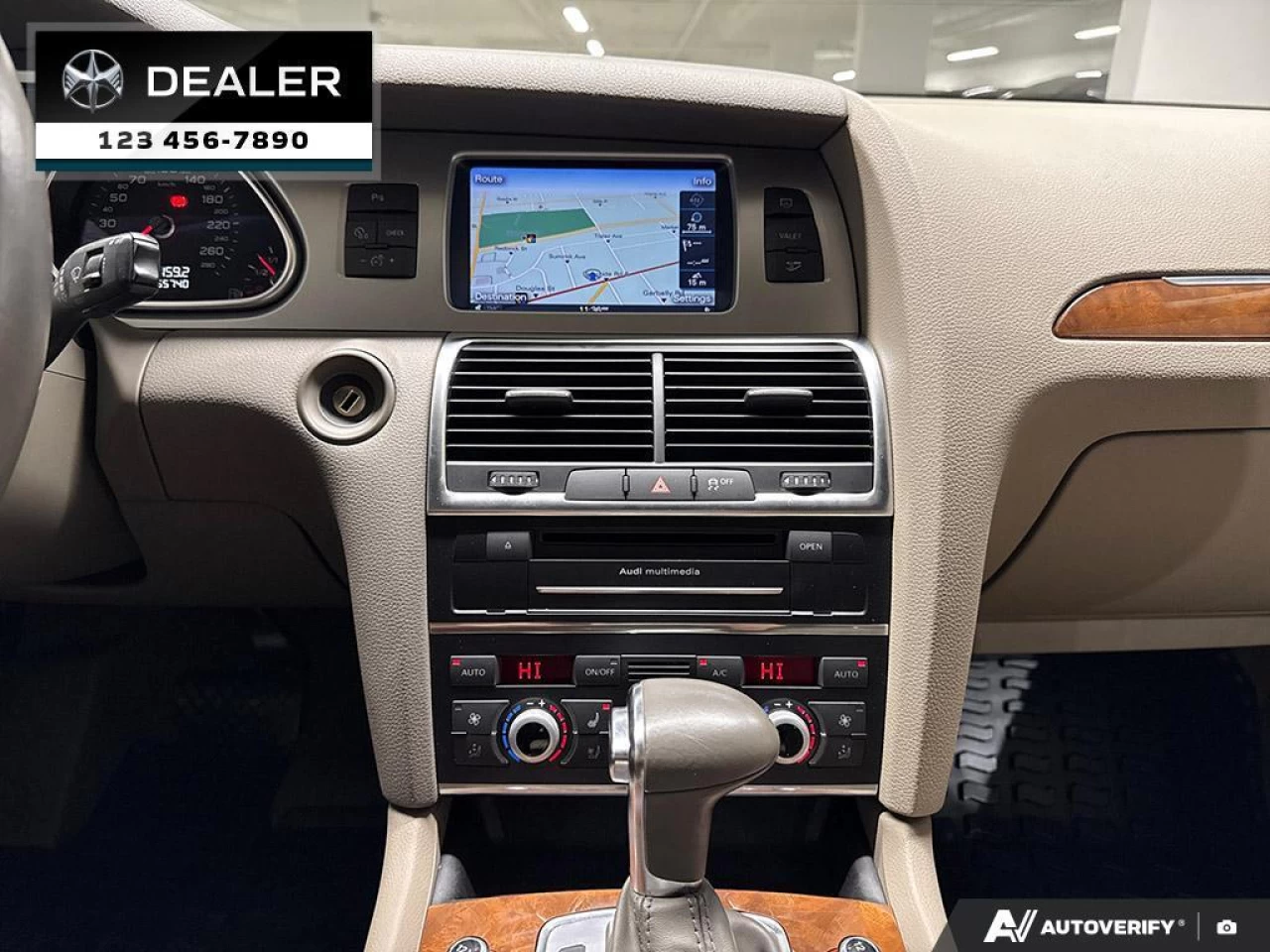 2015 Audi Q7 3.0L TDI Vorsprung Quattro  - Sunroof - $153 B/W Main Image