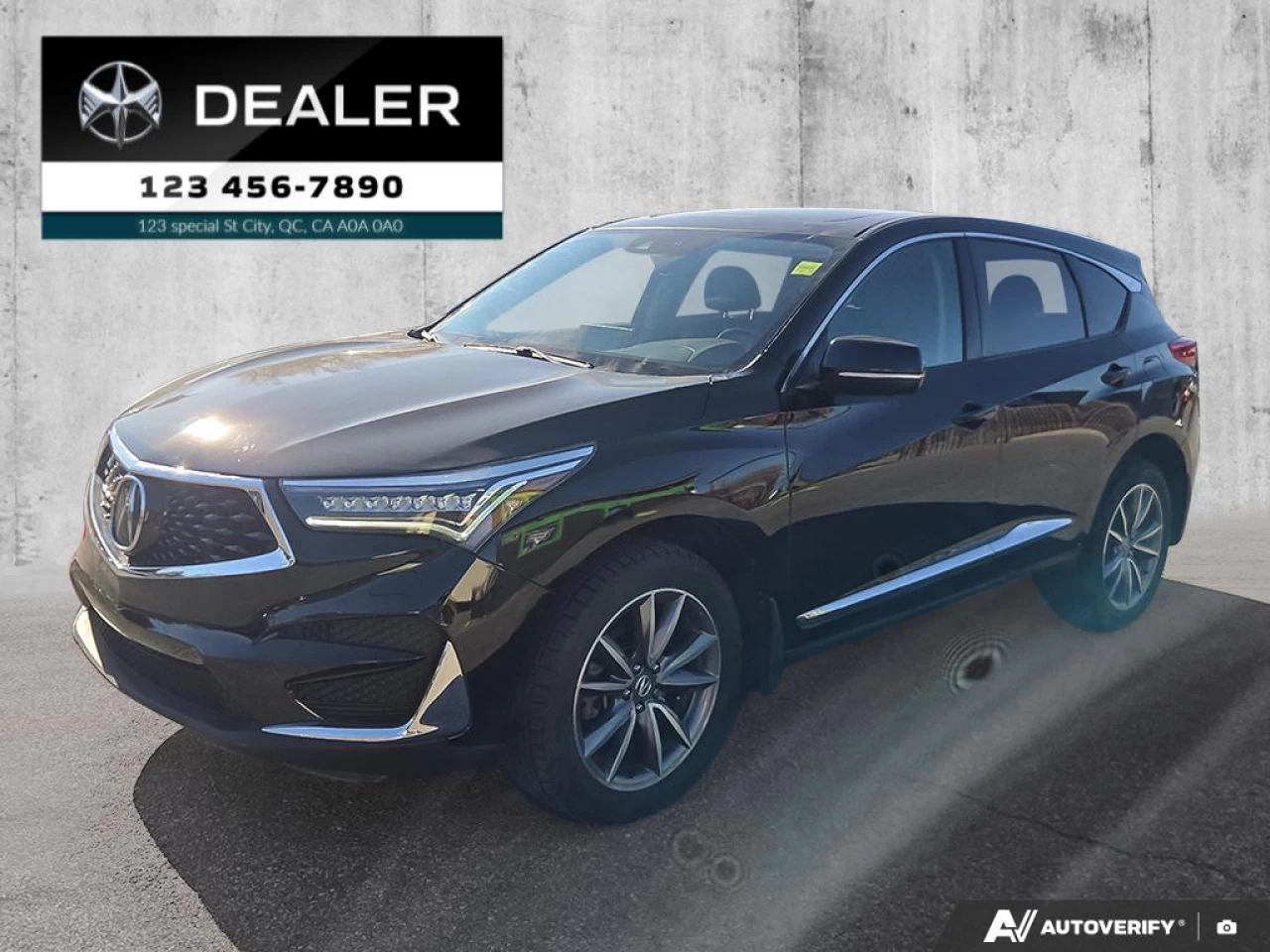 2021 Acura RDX Platinum Elite AWD  - Cooled Seats - $321 B/W Main Image