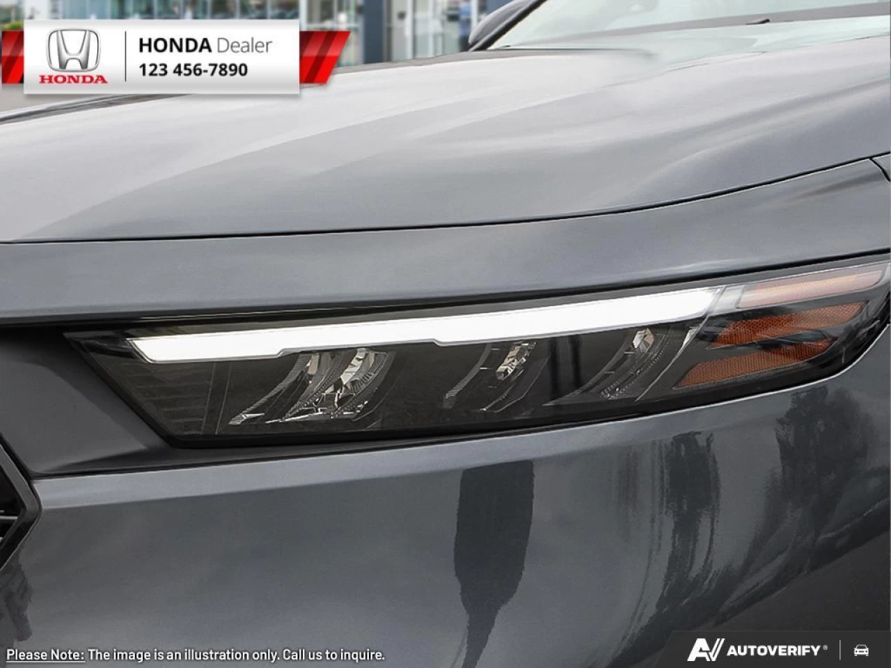 2023 Honda Accord Sedan EX  - Sunroof - Heated Seats - $244 B/W Main Image