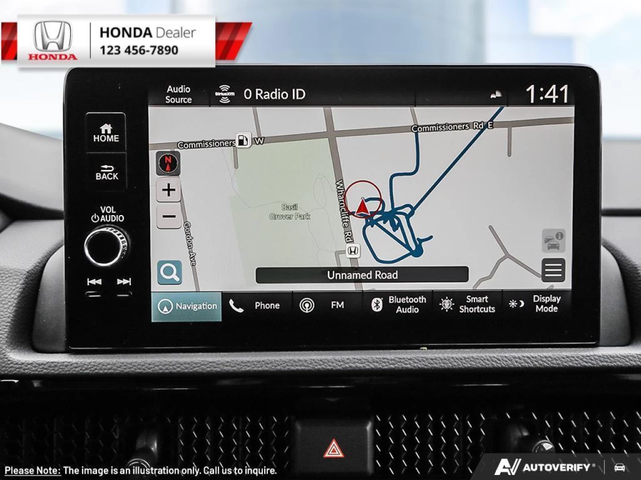 2023 Honda CR-V Hybrid Touring  - NAVIGATION - Leather Seats - $326 B/W Main Image