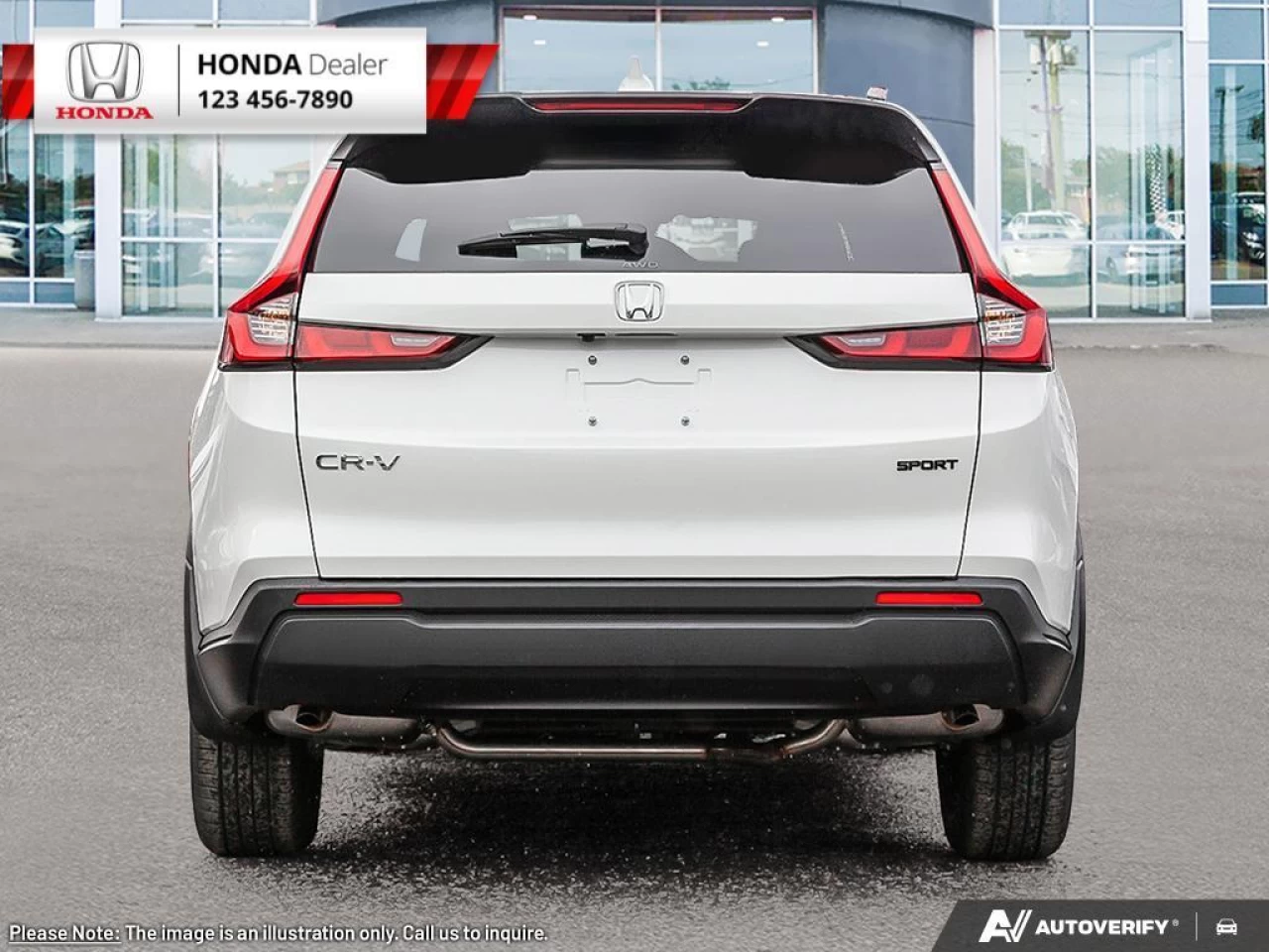 2023 Honda CR-V Sport  - Sunroof - Heated Seats - $254 B/W Main Image