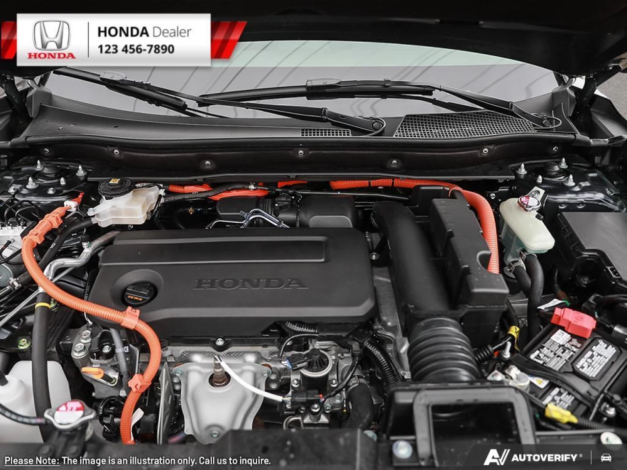 2023 Honda CR-V Hybrid Touring  - NAVIGATION - Leather Seats - $325 B/W Main Image