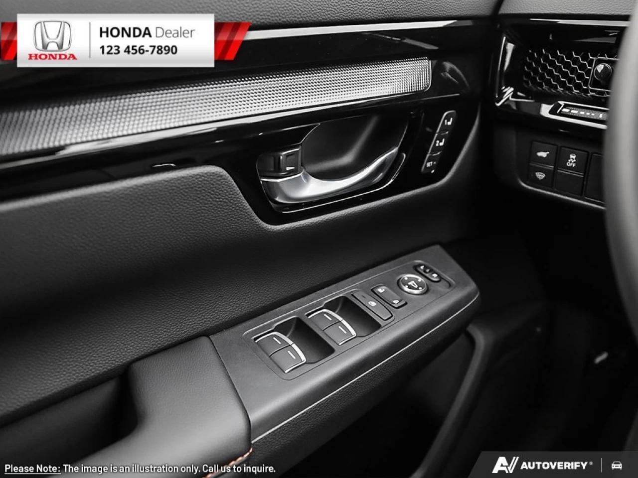 2023 Honda CR-V Hybrid Touring  - NAVIGATION - Leather Seats - $326 B/W Main Image