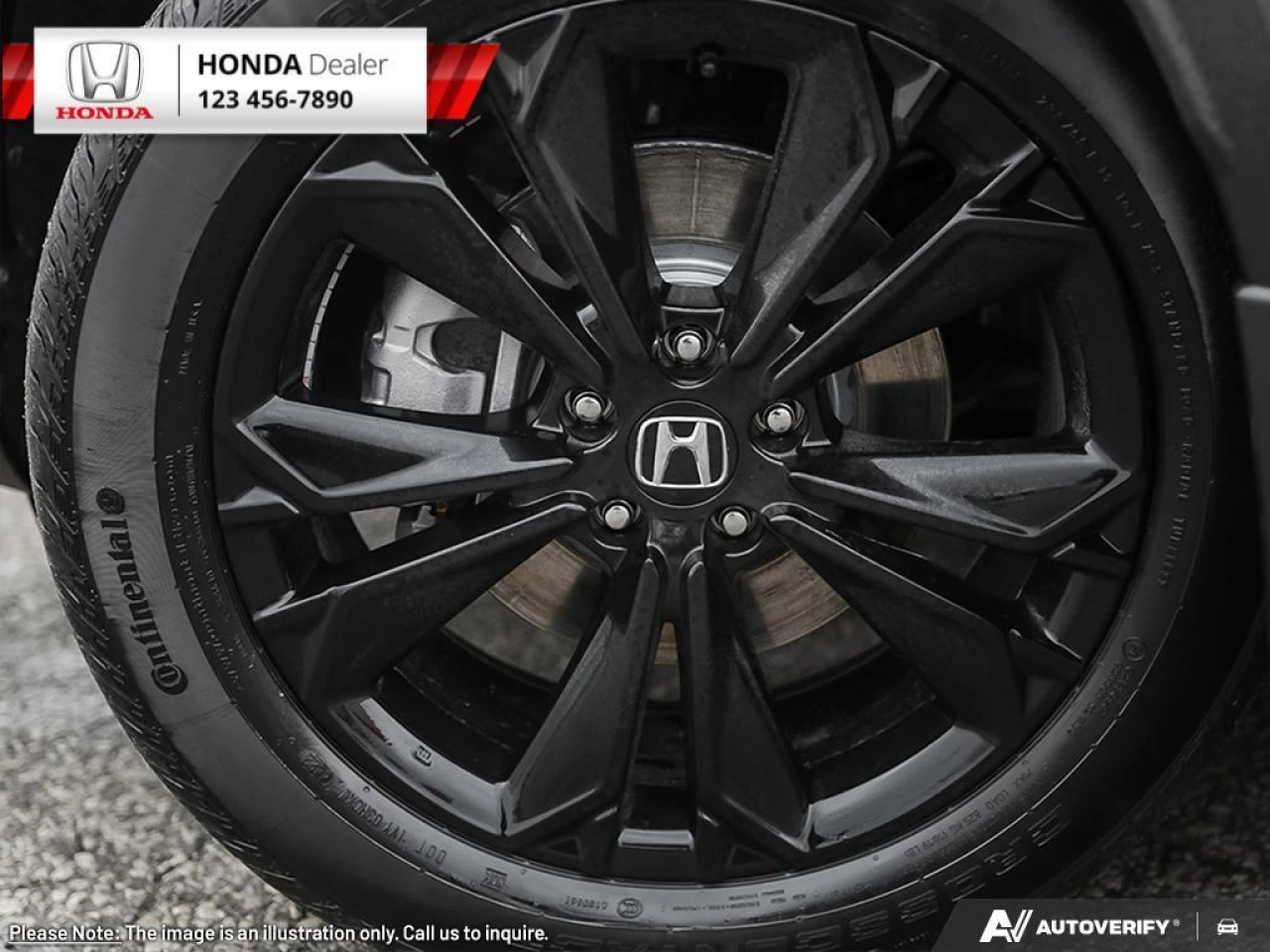 2023 Honda CR-V Hybrid Touring  - NAVIGATION - Leather Seats - $326 B/W Main Image