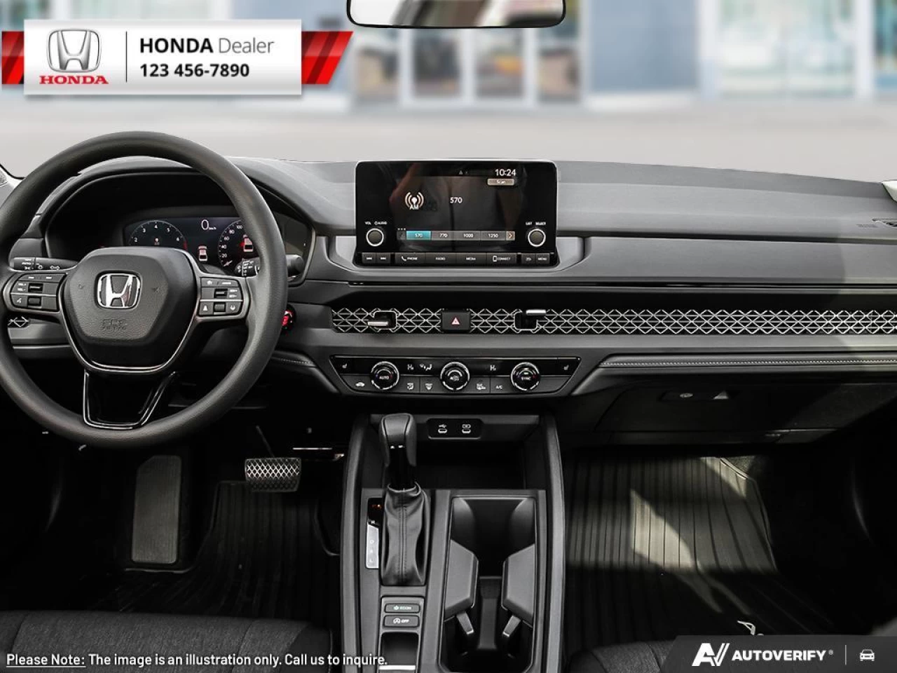 2023 Honda Accord Sedan EX  - Sunroof - Heated Seats - $247 B/W Main Image