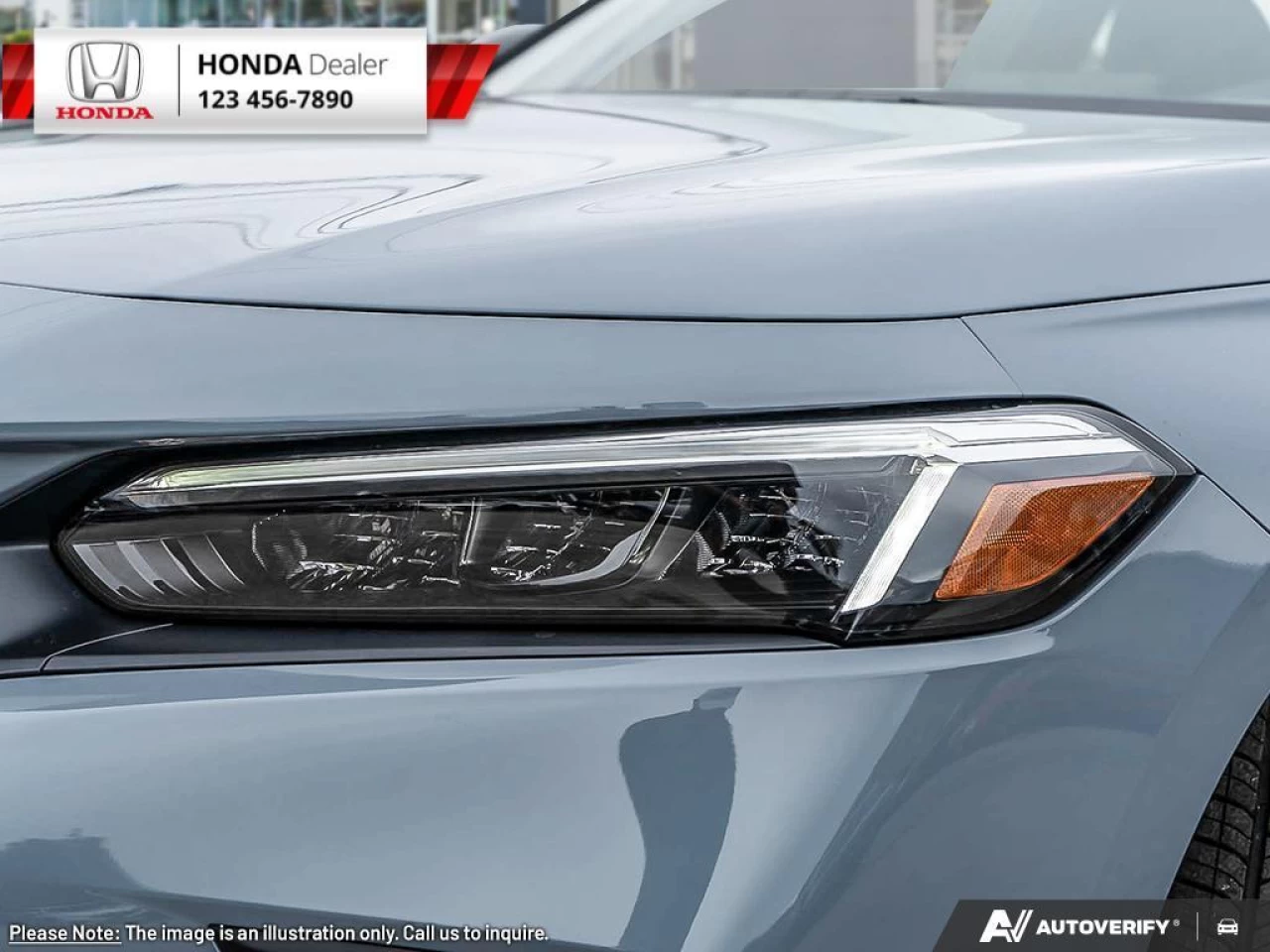 2023 Honda Civic Sedan Si  - Sunroof - Heated Seats - $268 B/W Main Image