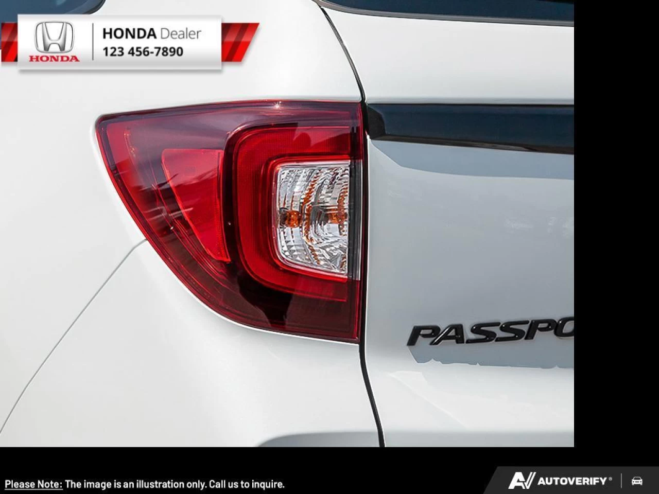 2023 Honda Passport Touring  - NAVIGATION - Cooled Seats - $354 B/W Main Image
