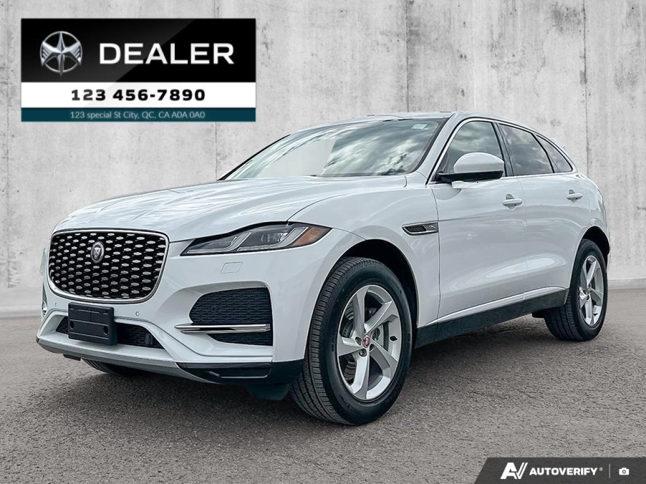 2023 Jaguar F-Pace P250 S  - Sunroof - Leather Seats - $409 B/W Main Image