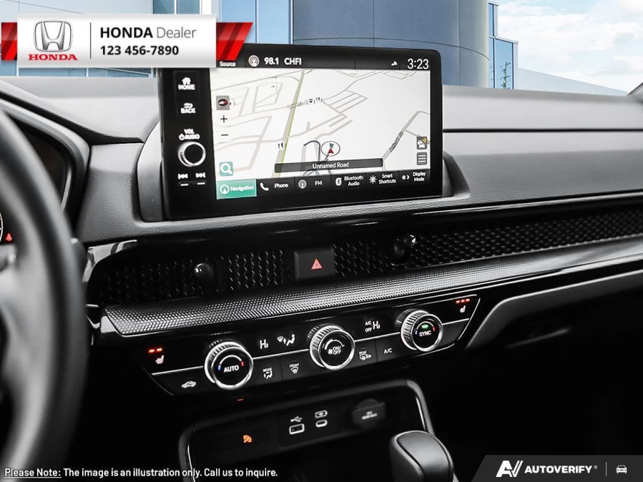 2023 Honda CR-V Hybrid Touring  - NAVIGATION - Leather Seats - $325 B/W Main Image