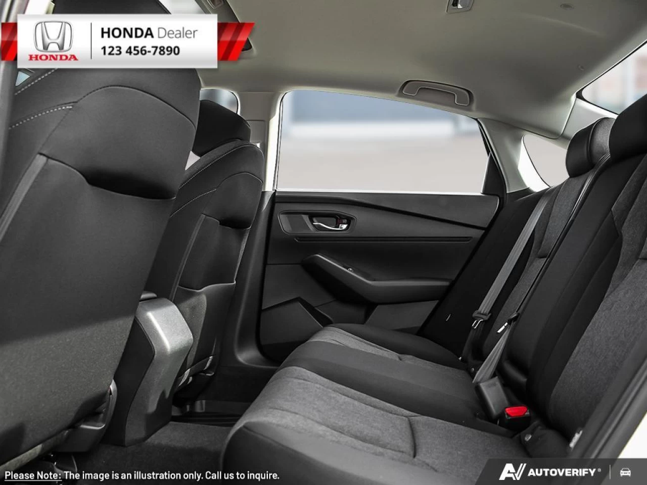 2023 Honda Accord Sedan EX  - Sunroof - Heated Seats - $247 B/W Main Image