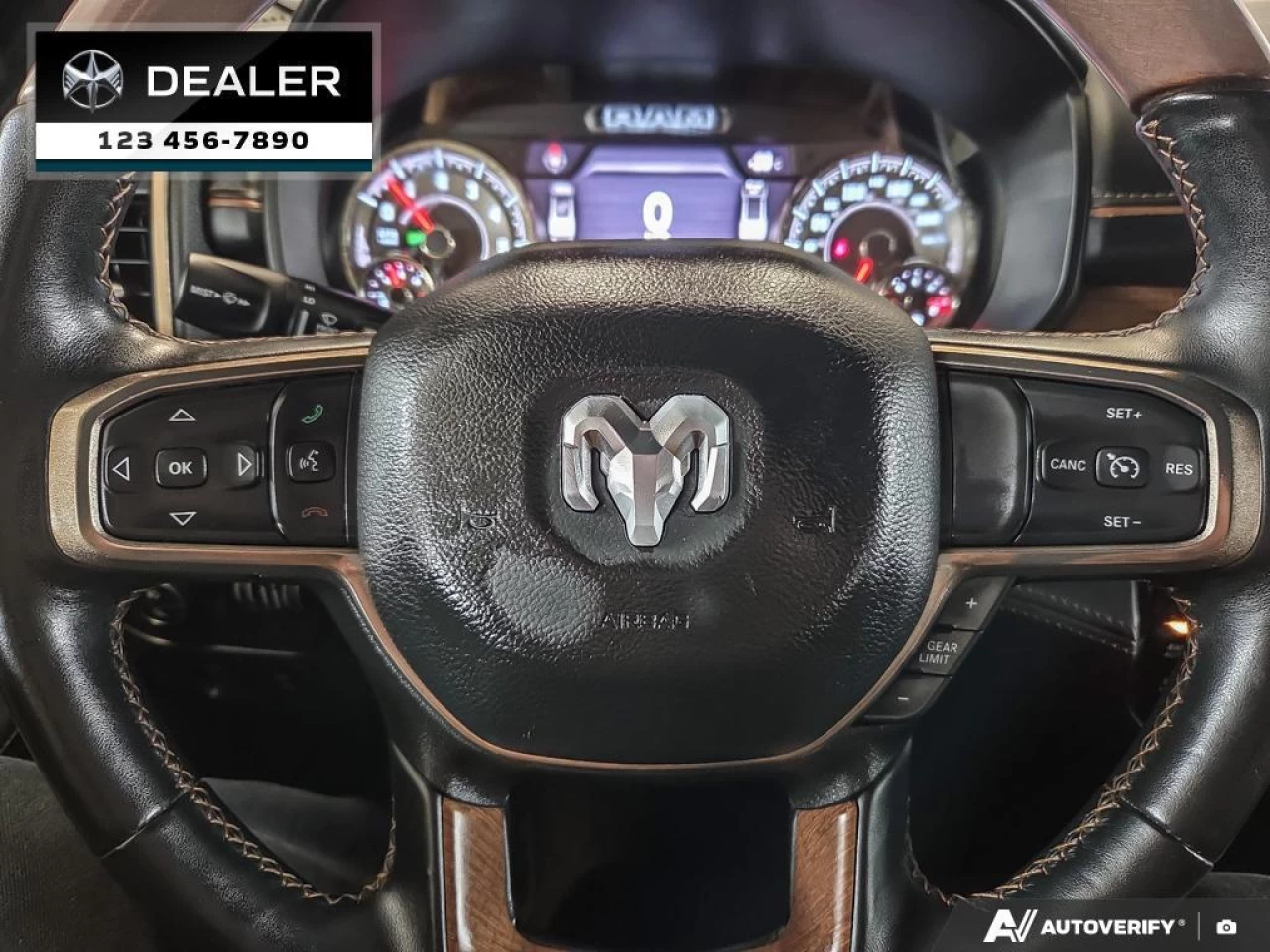 2022 Ram 1500 Longhorn  - Cooled Seats - Leather Seats - $434 B/W Main Image