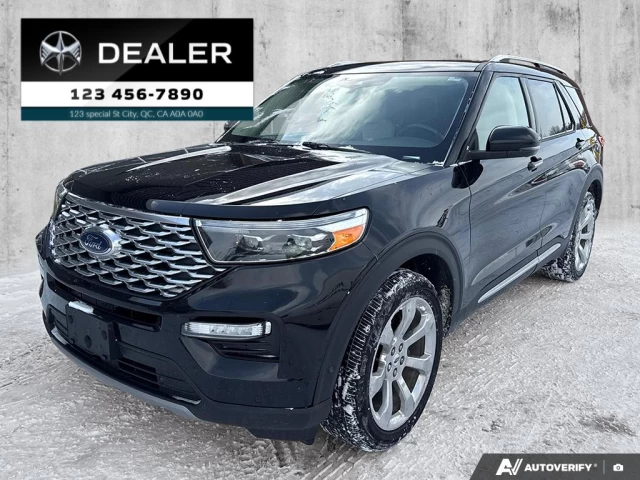 Ford Explorer Platinum  - Sunroof -  Navigation - $246 B/W 2020