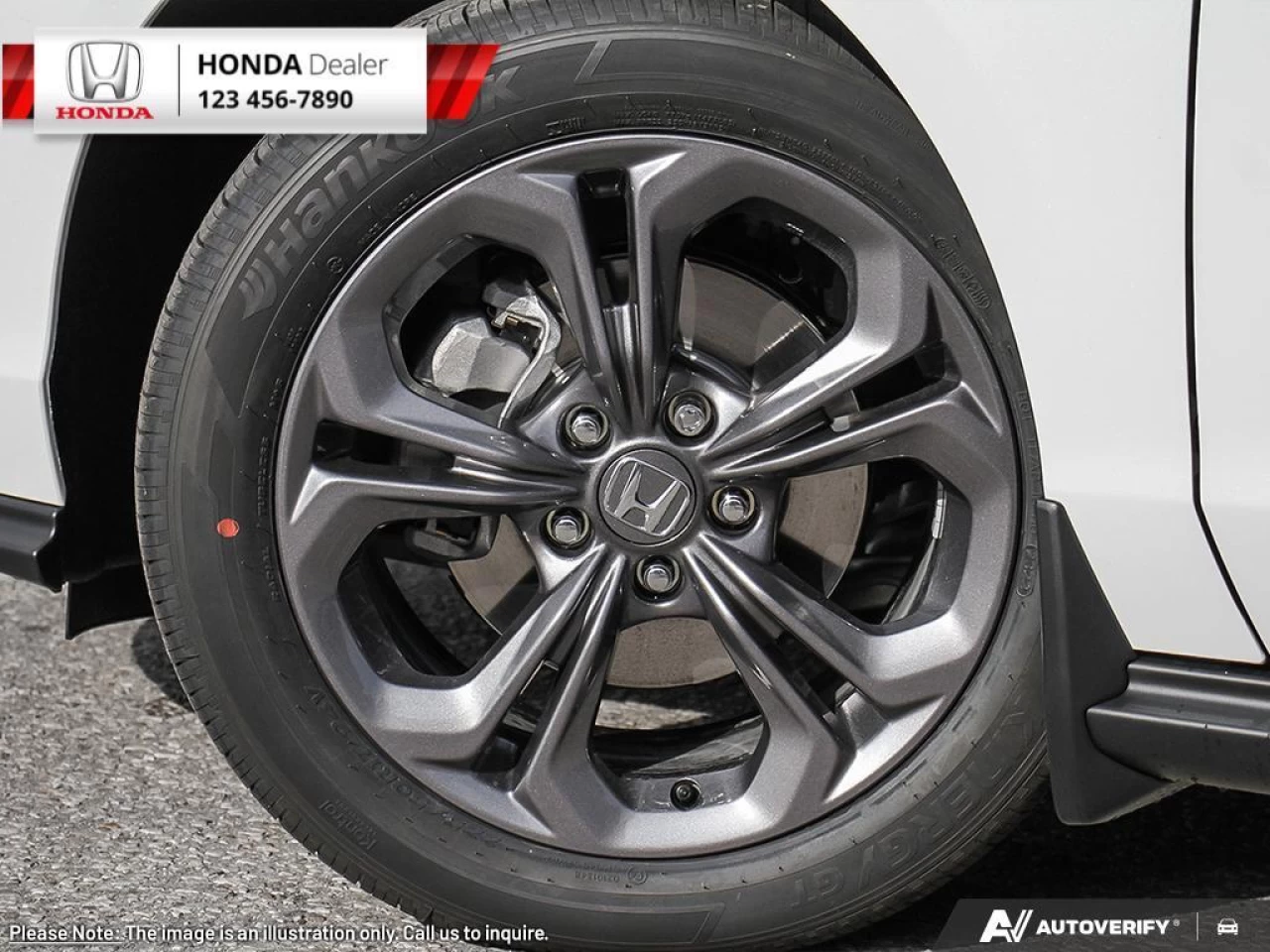 2023 Honda Accord Sedan EX  - Sunroof - Heated Seats - $247 B/W Main Image