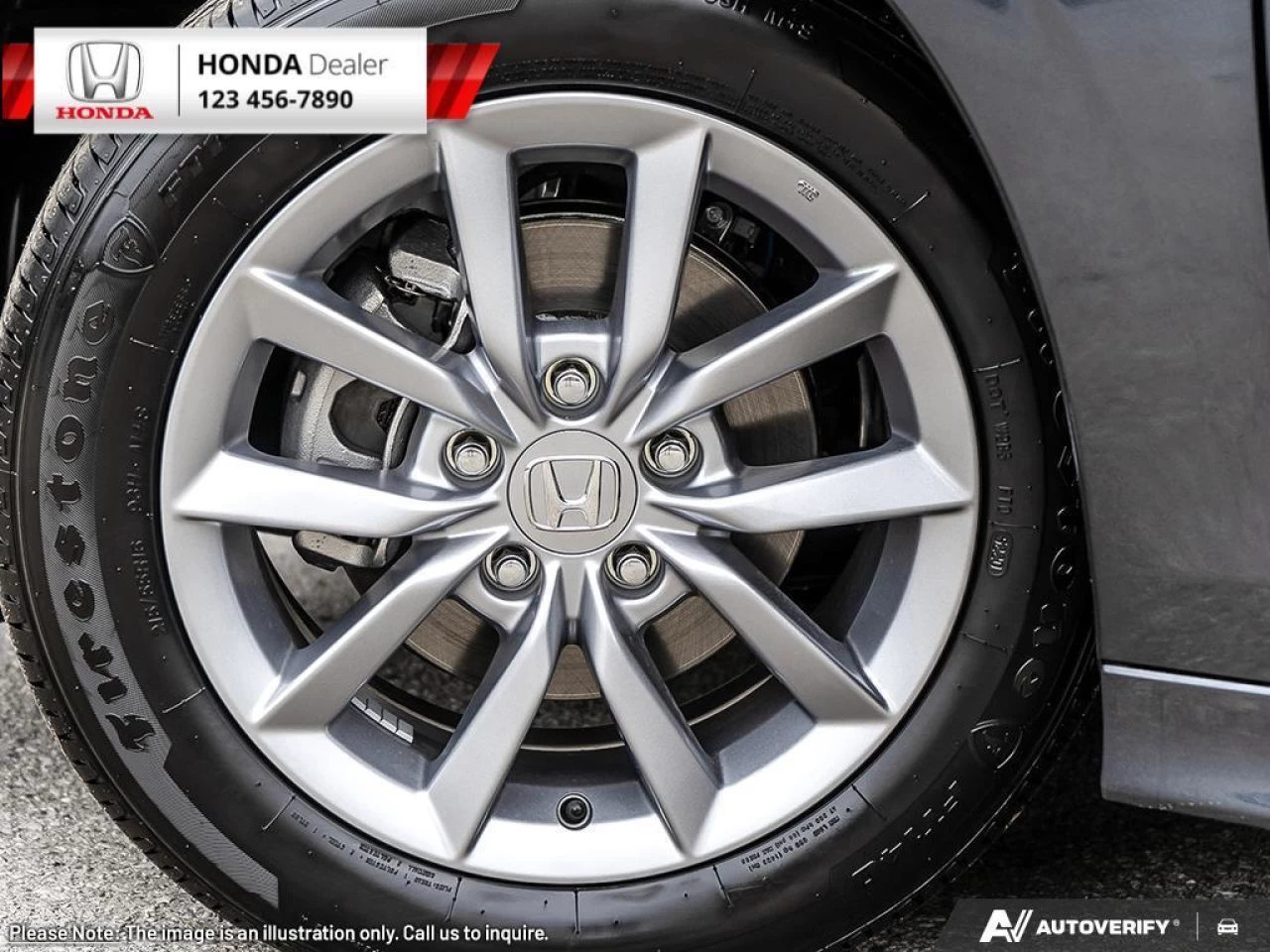 2023 Honda Civic Sedan EX  - Sunroof - Heated Seats - $203 B/W Main Image