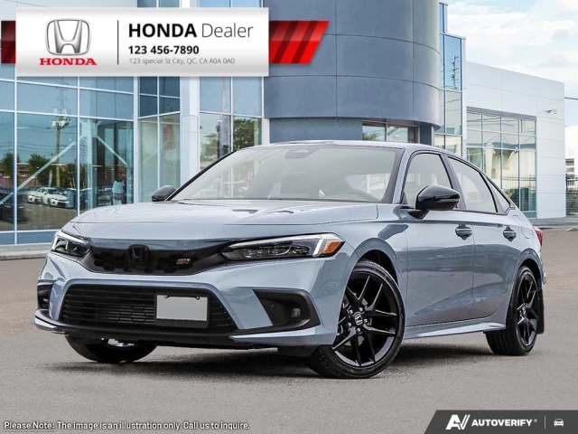 Honda Civic Sedan Si  - Sunroof - Heated Seats - $268 B/W 2023