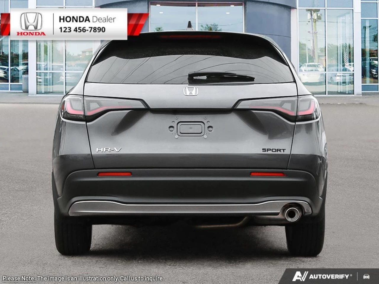 2023 Honda HR-V Sport  - Sunroof - Heated Seats - $257 B/W Main Image