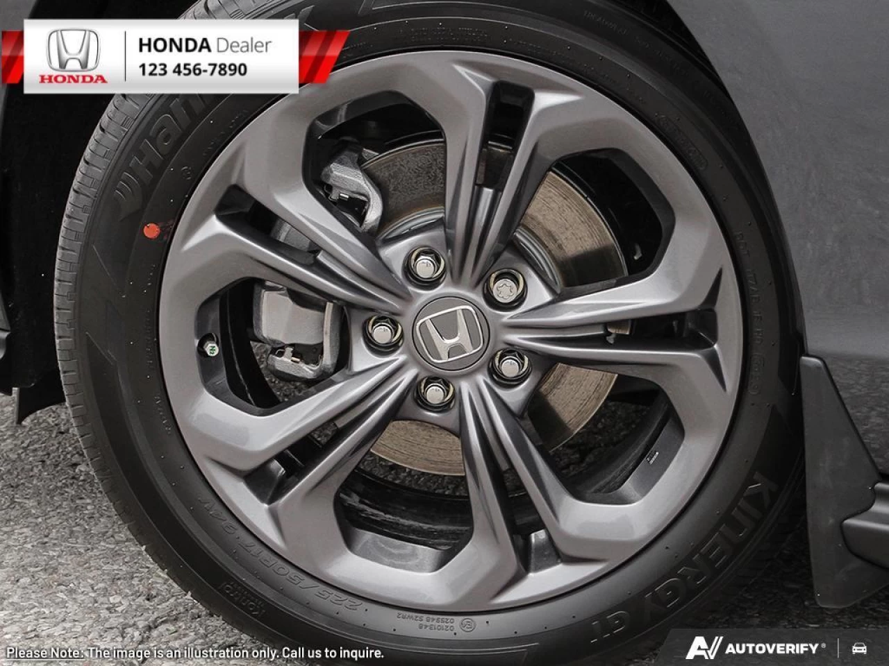 2023 Honda Accord Sedan EX  - Sunroof - Heated Seats - $244 B/W Main Image