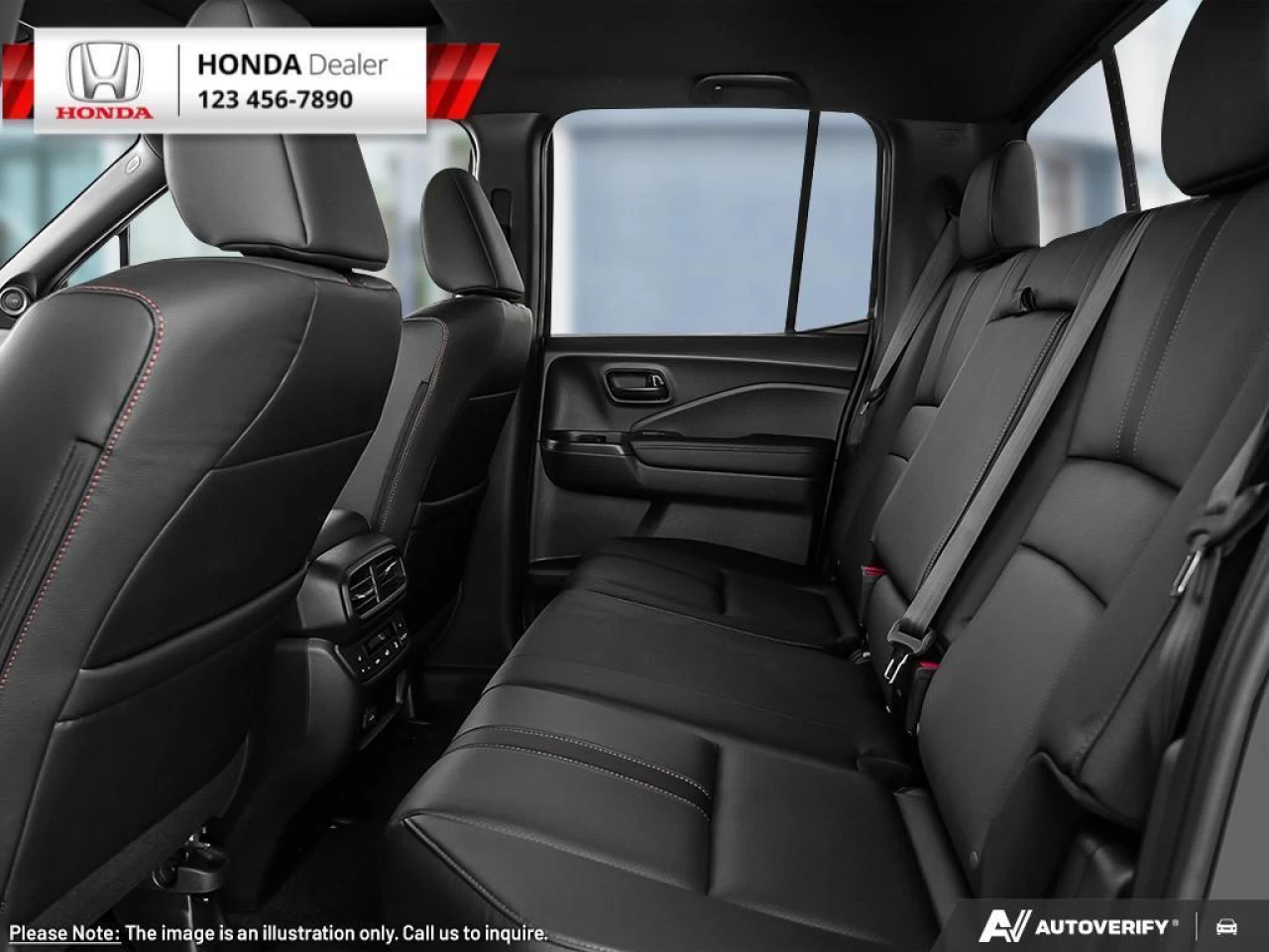 2023 Honda Ridgeline Touring  - Cooled Seats -  Navigation - $373 B/W Main Image