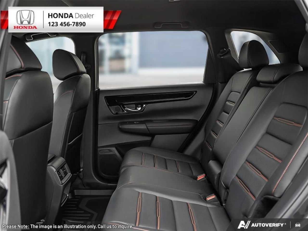 2023 Honda CR-V Hybrid Touring  - NAVIGATION - Leather Seats - $326 B/W Main Image
