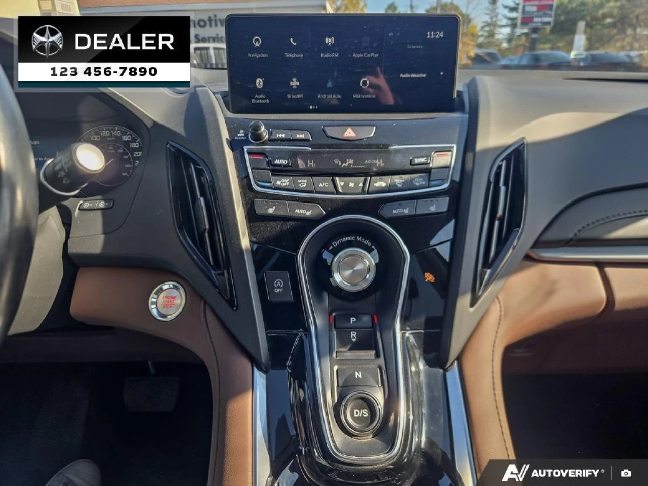 2021 Acura RDX Platinum Elite AWD  - Cooled Seats - $321 B/W Main Image