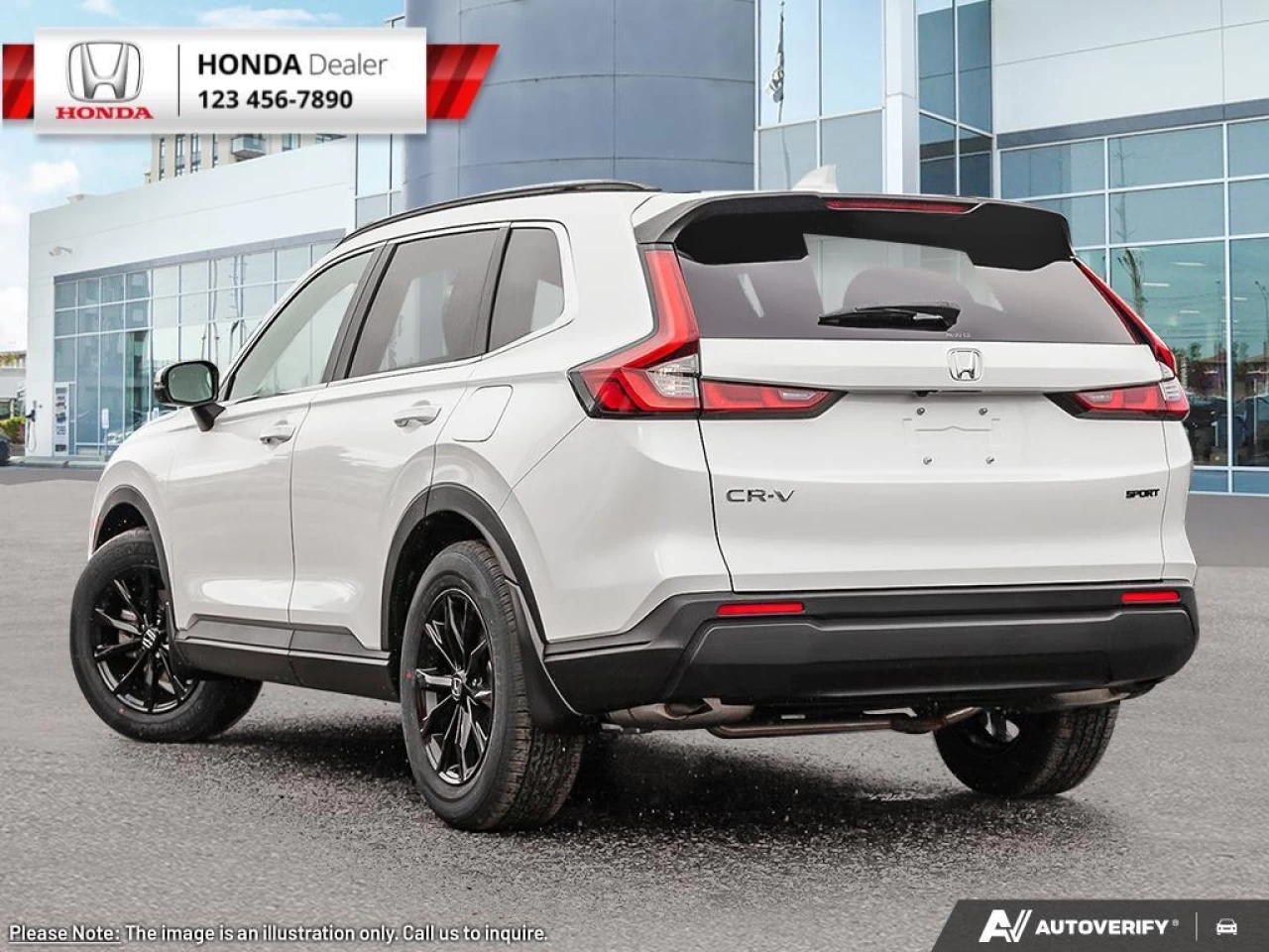 2023 Honda CR-V Sport  - Sunroof - Heated Seats - $254 B/W Main Image