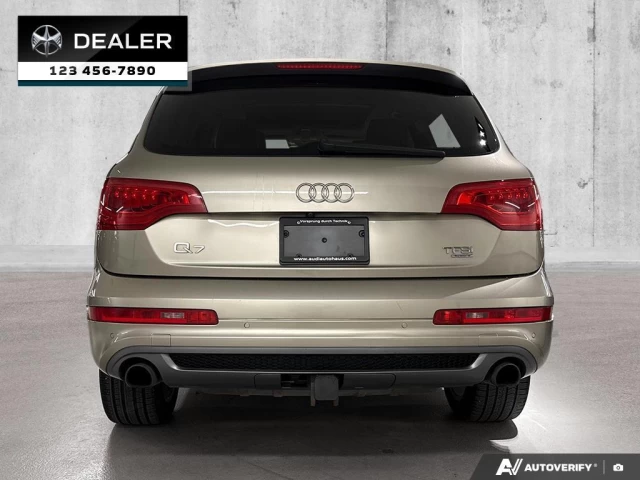 Audi Q7 3.0L TDI Vorsprung Quattro  - Sunroof - $153 B/W 2015