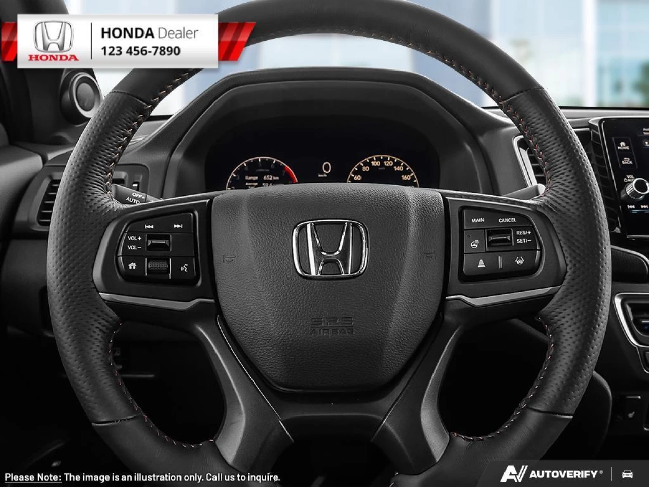 2023 Honda Ridgeline Touring  - Cooled Seats -  Navigation - $373 B/W Main Image