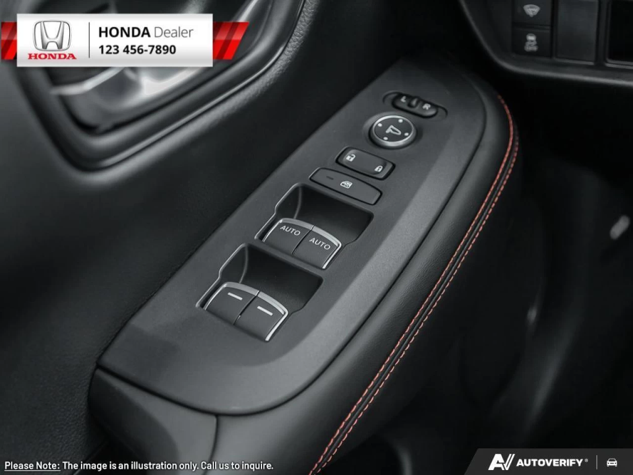2023 Honda HR-V Sport  - Sunroof - Heated Seats - $257 B/W Main Image