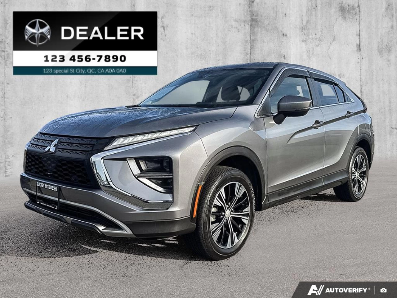 2022 Mitsubishi Eclipse Cross ES  - Heated Seats - $145 B/W Main Image