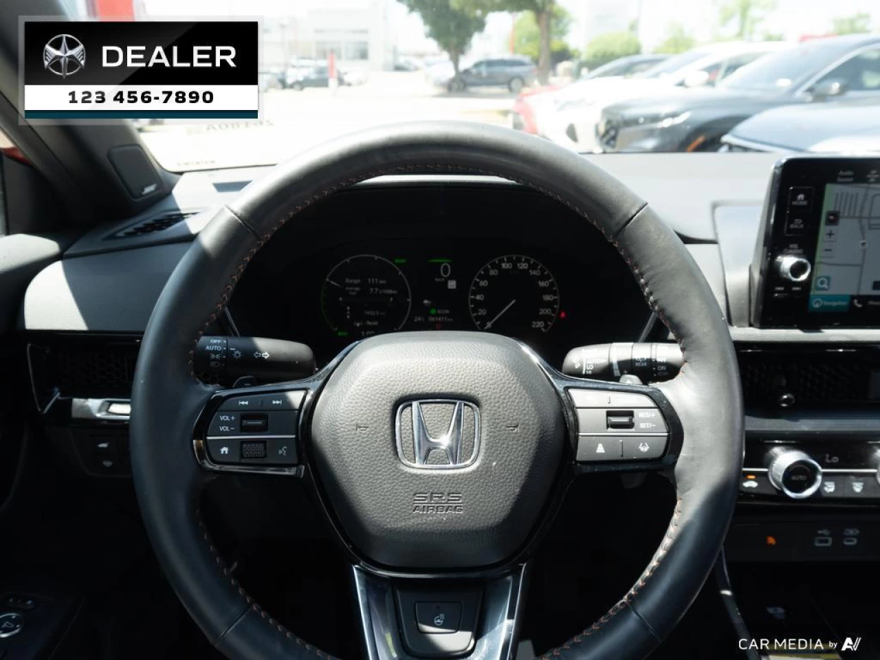 2023 Honda CR-V Hybrid Touring  - NAVIGATION - Leather Seats - $230 B/W Main Image