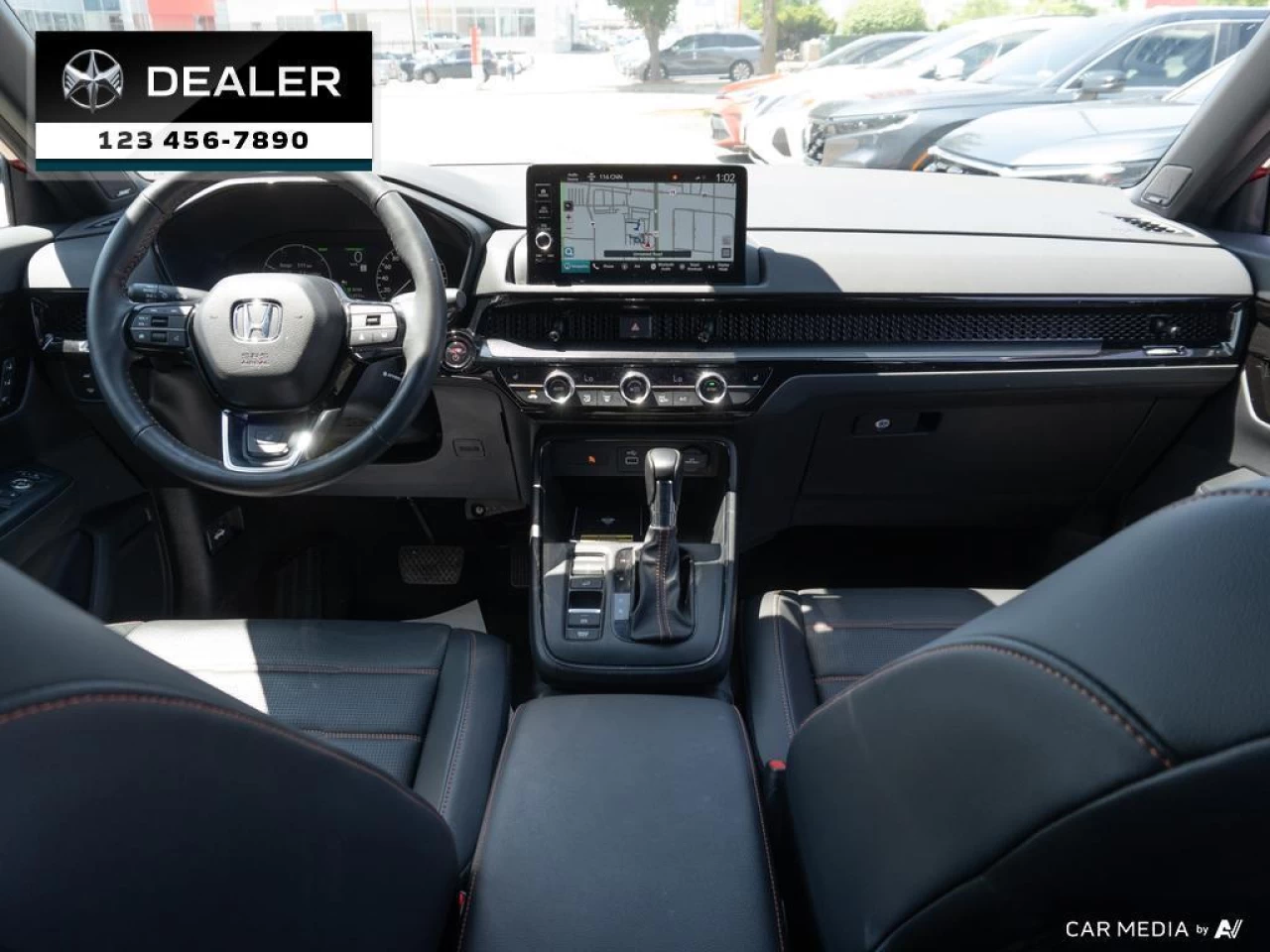 2023 Honda CR-V Hybrid Touring  - NAVIGATION - Leather Seats - $230 B/W Main Image