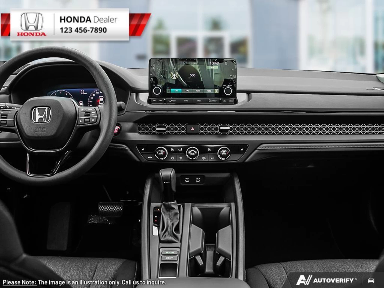 2023 Honda Accord Sedan EX  - Sunroof - Heated Seats - $244 B/W Main Image