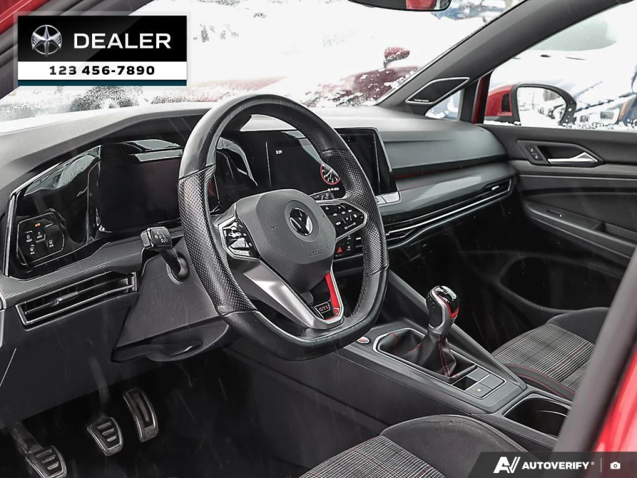 2022 Volkswagen Golf GTI Performance  - Cooled Seats - $188 B/W Main Image