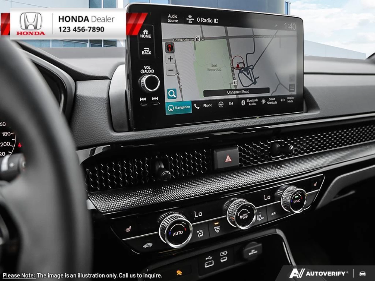2023 Honda CR-V Hybrid Touring  - NAVIGATION - Leather Seats - $326 B/W Main Image