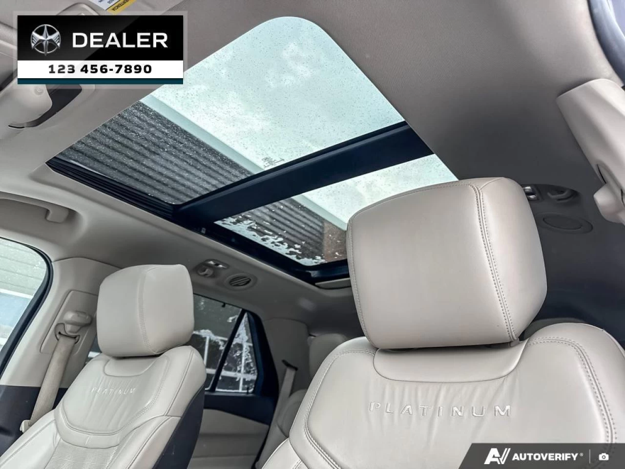 2020 Ford Explorer Platinum  - Sunroof -  Navigation - $246 B/W Main Image