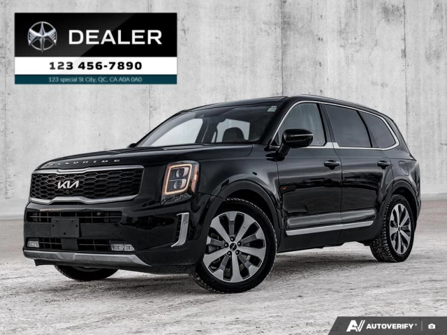 Kia Telluride SX  - Cooled Seats - Sunroof - $340 B/W 2022