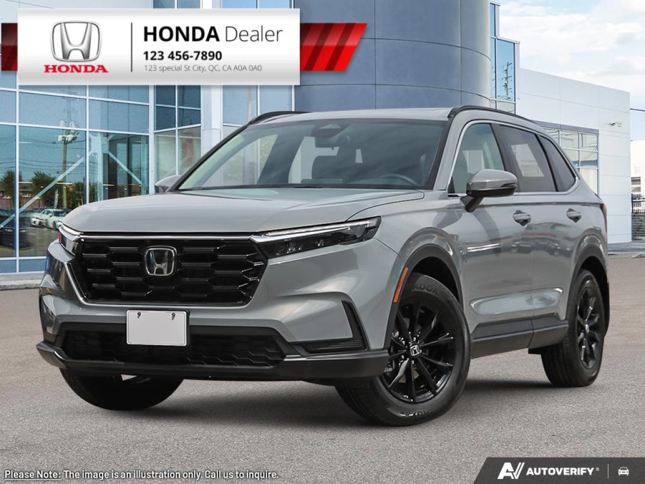2023 Honda CR-V Sport  - Sunroof - Heated Seats - $278 B/W Main Image